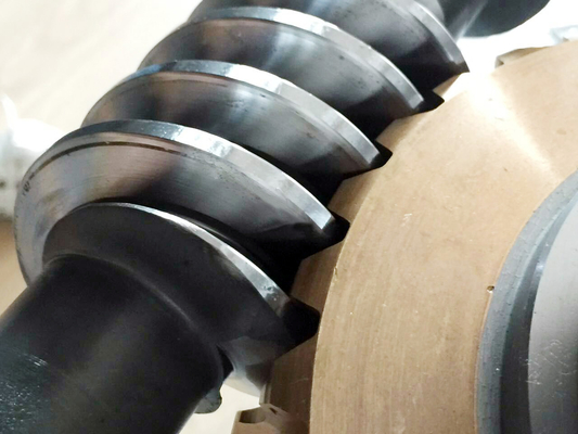 Worm Shaft And Worm Gear for Customized Pressure and Lead Angle for Smooth Meshin
