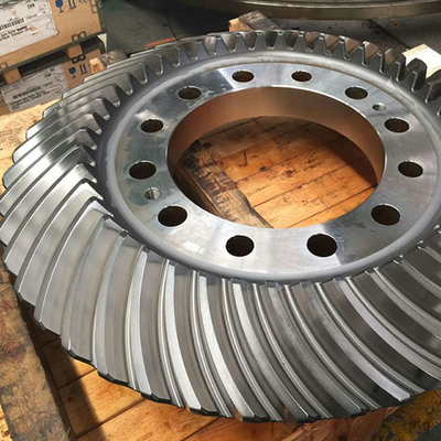 Custom Klingelnberg Type Spiral Bevel Gear Set Gear Grinding Equidep Gear