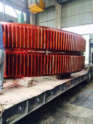 25 Module Transmission Girth Gears with ISO 8 Grade For Ball Mill