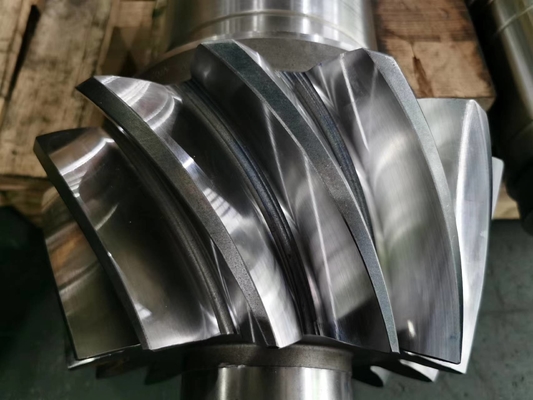 Precision Spiral Bevel Gear Power Skiving Helix Angle 35°