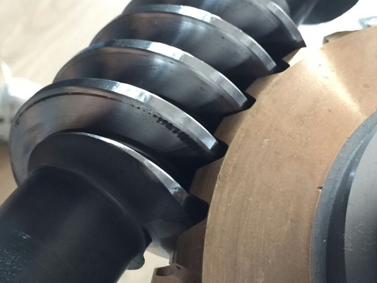 395mm Tip Diameter Worm Shaft And Worm Gear With 0.2Kg Weight