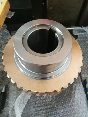 Long-Lasting Transmission Worm Shaft And Worm Gear With Hardness HRC45-55 Accuracy DIN 6