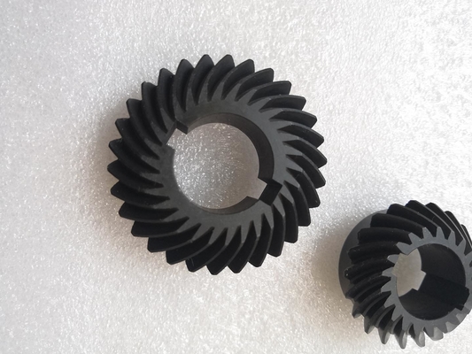 Gleason Type Transmission Spiral Bevel Gears 1.5 Module 30T And 21T