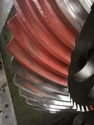 Custom Made 10 Module Helix Spiral Bevel Gears  for Heavy Duty Applications