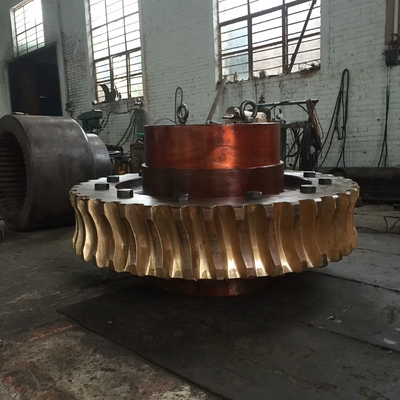 Custom Made OEM ZCuAl10Fe3 Worm Shaft And Worm Gear Set For High-Performance Applications