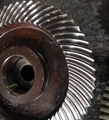 Spiral Bevel Gear With Gleason Gear Profile Type For Custom Made Power