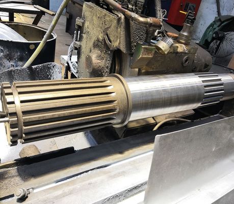 Custom Made Spline Gear Shaft for  Extended Service Life in Various Applications