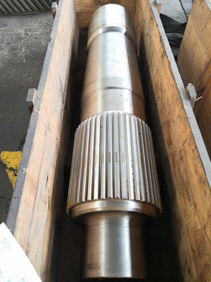 Spline Gear Shaft Precision Component For Transmission Custom Made Cylindrical Gear