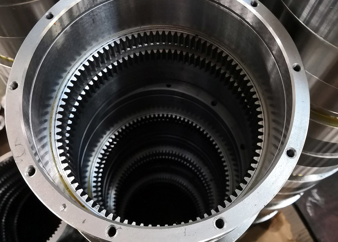 Tooth Width 50mm Internal Spur Gear For Planetary Gear