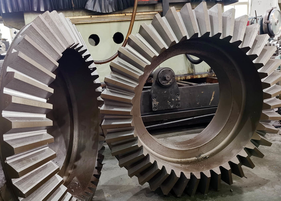 Sprzęt górniczy Conical Gear Prosty Crow Gear 16 Moduł