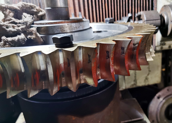 Aluminiowy brąz ZCuAl10Fe3 Koło zębate ślimakowe 10 Moduł do przekładni ślimakowej
