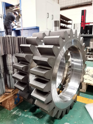 Dostosowany kucie ze stali stopowej Spur Gear 12 Moduł 20Cr2Ni4 do maszyn górniczych