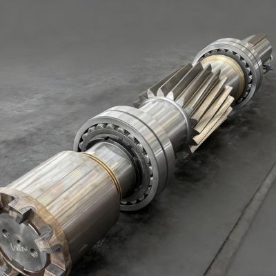 20CrMnTi ISO 6 Wał zębaty przekładni OEM z typem cylindrycznym