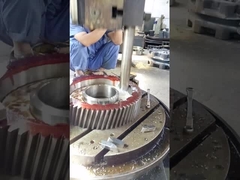 Szybka przekładnia zębata z pojedynczą przekładnią zębatą 17CrNiMo6 Stalowy zębnik Ra0.8