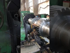 17CrNiMo6 Herringbone Podwójne zębatki spiralne DP 6.35 Do reduktorów biegów