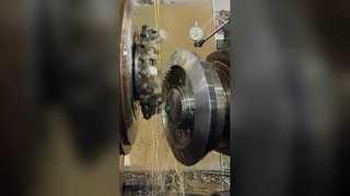 Szlifowanie przekładni stożkowej spiralnej po obróbce cieplnej